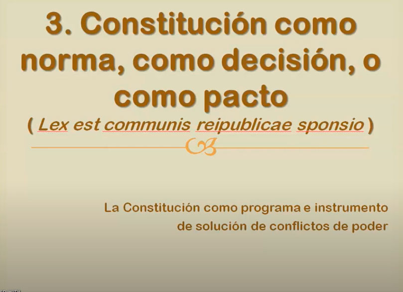 21 La Constitución como norma, como decisión y como pacto estatal