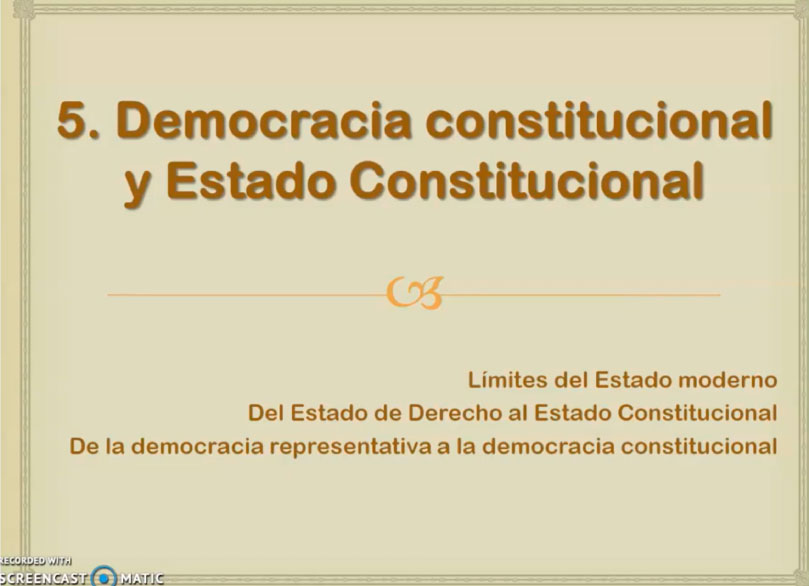 10 Democracia y Estado constitucional
