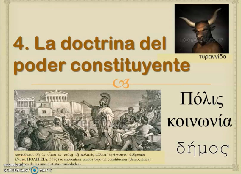 14 La doctrina del poder constituyente