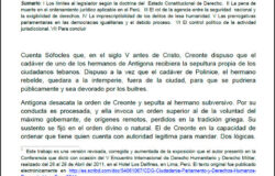 Ciudadanía y Estado: el parlamento y los derechos humanos
