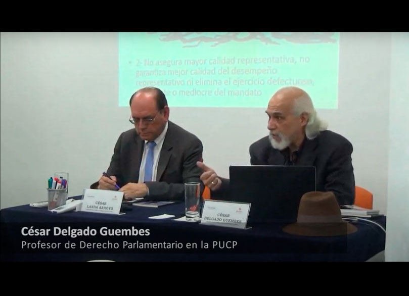 Conversatorio sobre el retorno a la bicameralidad