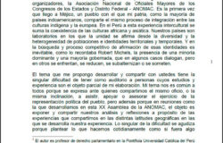 El más acá de la experiencia del servicio parlamentario peruano (2012)