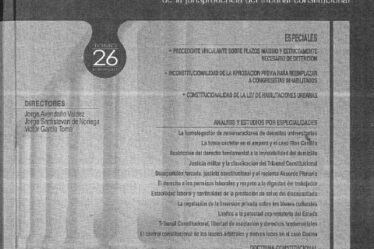Excesos políticos y desbordes constitucionales del Tribunal Constitucional (PERU)
