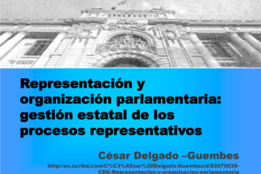 Gestión representativa de los procesos parlamentarios (PERU, 2012)