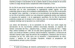 Retos para la pacificación del Perú a inicios del siglo XXI (2010)