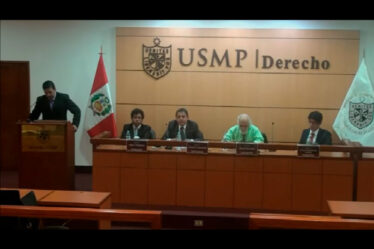 USMP Conferencia sobre el Debido Proceso Parlamentario