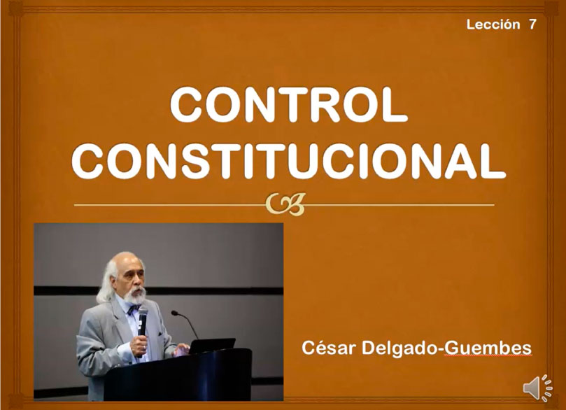 Control constitucional - El modelo francés y el Consejo Constitucional