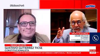 CDG-Vacancia presidencial y medida cautelar (Entrevista radio Exitosa - 12 septiembre 2020)