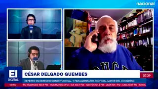 CDG - La ley sobre la cuestión de confianza y la censura al ministro Iber Maraví (radio Nacional)