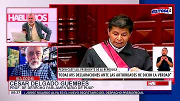 CDG - Mensaje presidencial y el proyecto de adelanto de elecciones generales (16 marzo 2022)