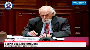 CDG-Exposición en el Congreso de la República sobre proyecto de Asamblea Constituyente (3 Mayo 2022)