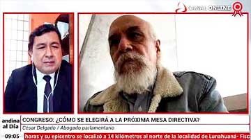 CDG - Elección de la Mesa Directiva, y reforma bicameral (ANDINA TV, 19 Julio 2022)