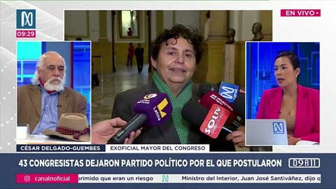 Transfuguismo y volatilidad de los partidos políticos (27 mayo 2024)