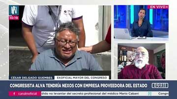 CDG - Proceso disciplinario y penal por inconductas parlamentarias del congresista Alva (abril 2025)