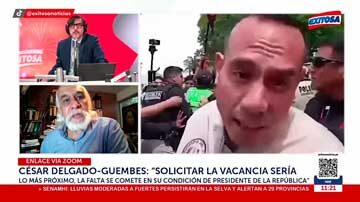 CDG - Censura o vacancia a José Jerí por errores en su gestión como Presidente de la República