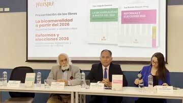 CDG - Libros de José Naupari y César Delgado-Guembes, sobre reforma electoral y bicameralidad