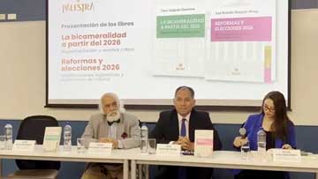 CDG - Libros de José Naupari y César Delgado-Guembes, sobre reforma electoral y bicameralidad