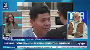 CDG - Desprestigio del parlamento por el congresista Raúl Doroteo