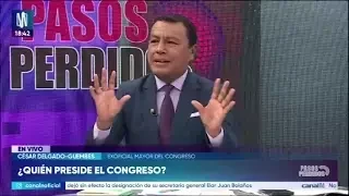 CDG-Proyecciones para el desempeño de la bicameralidad, y el caso del desistimiento de López Aliaga