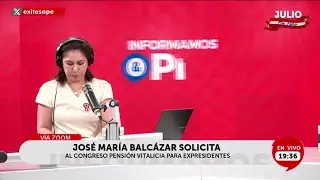 CDG - Solicitud de pensión vitalicia del Presidente Balcázar