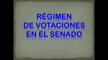 CDG - Régimen de votación en las comisiones del Senado peruano, sobre habilitación al gobierno